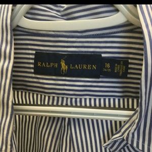 Men's Ralph Lauren Dress Shirt Large (16)